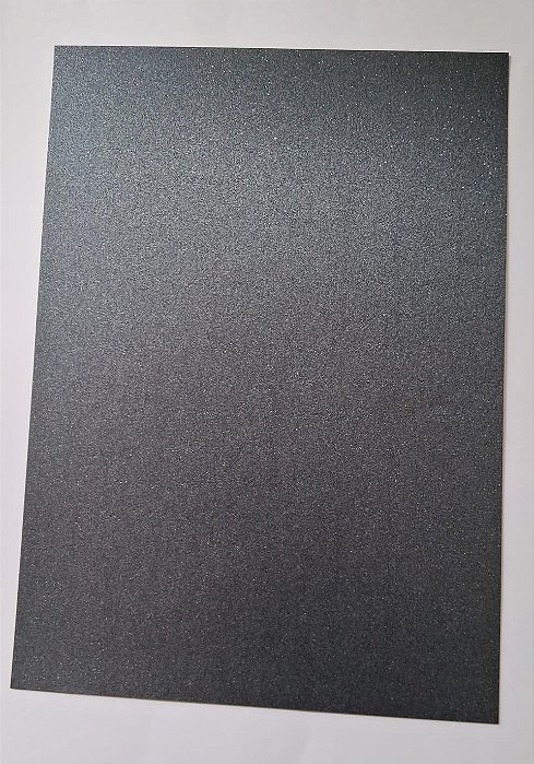 PAPEL A4 210X297 SPARKLE  PEROLA NEGRA 180G C/ 10 FLS