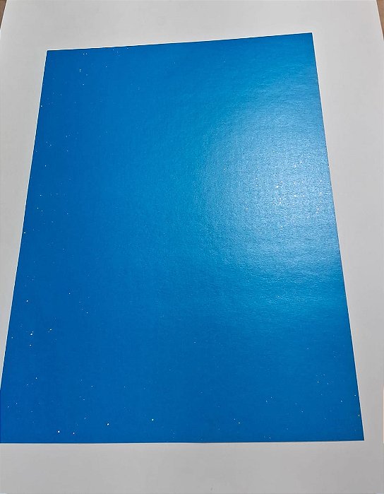 PAPEL A4 210X297 SPARKLE LUXCENT  AZUL 180G C/ 10 FLS