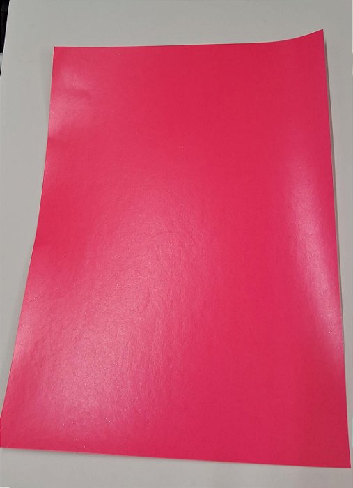 PAPEL A4 210X297 SPARKLE LUXCENT ROSA 180g c/ 10 fls