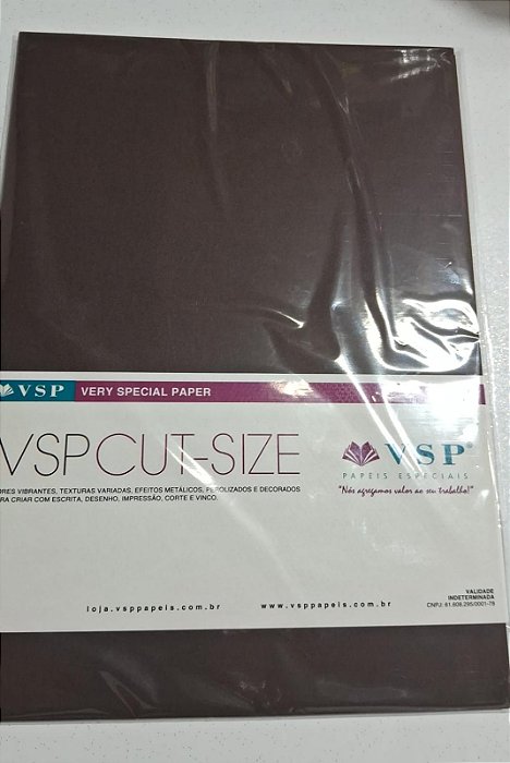 PAPEL A4 210X297 CHARACTER CACAU 180G C/ 25 FLS