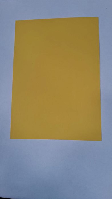 PAPEL POPSET  SHANGHAI YELLOW 120G  210X297 C/ 50 FLS