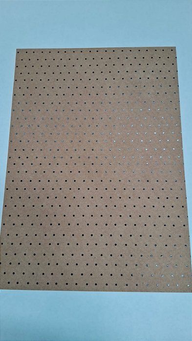PAPEL A4 210X297 DECOR KRAFT BOLINHA PRETA 180G C/ 10 FLS