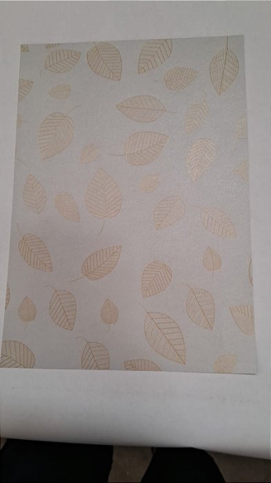 PAPEL A4 210X297 RELUX DECOR ALUMINIUM FOLHAS DOURADO 180G C/ 10 FLS