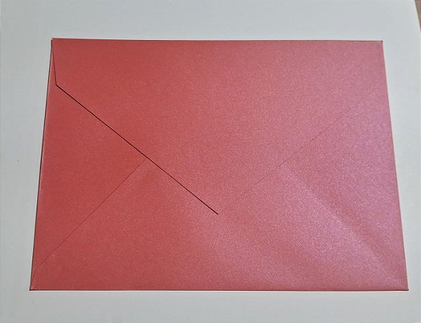 ENVELOPE CONVITE  16,5X22,5 POPSET  AFRICA ORANGE 120G C/ 10 UN