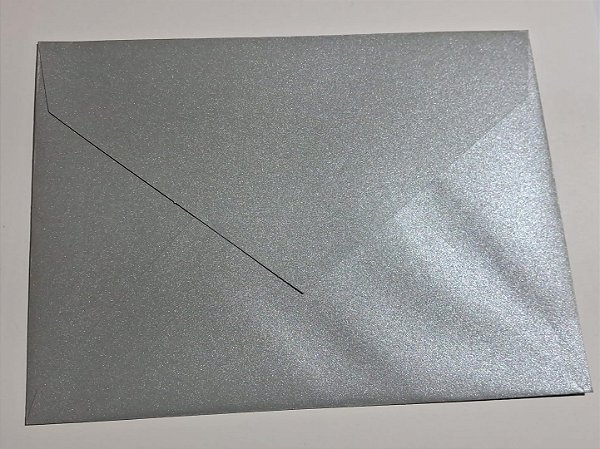 ENVELOPE CONVITE 16,5X22,5  RELUX PLATINO 120G C/ 10 UN
