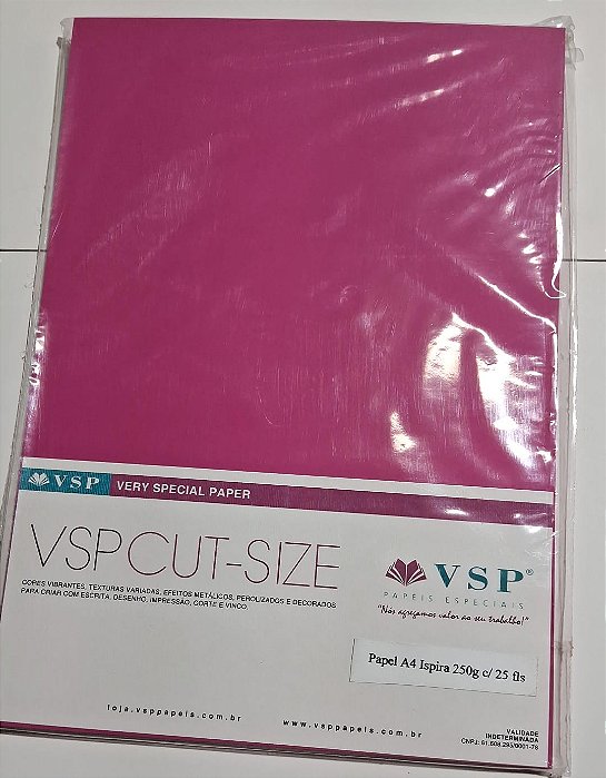 PAPEPL SIRIO ISPIRA ROSA FUSCIA 250G C/ 25 FLS