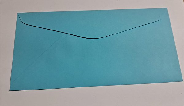 ENVELOPE OFICIO 114X229 F CARD AZUL 80G C/ 10 UN