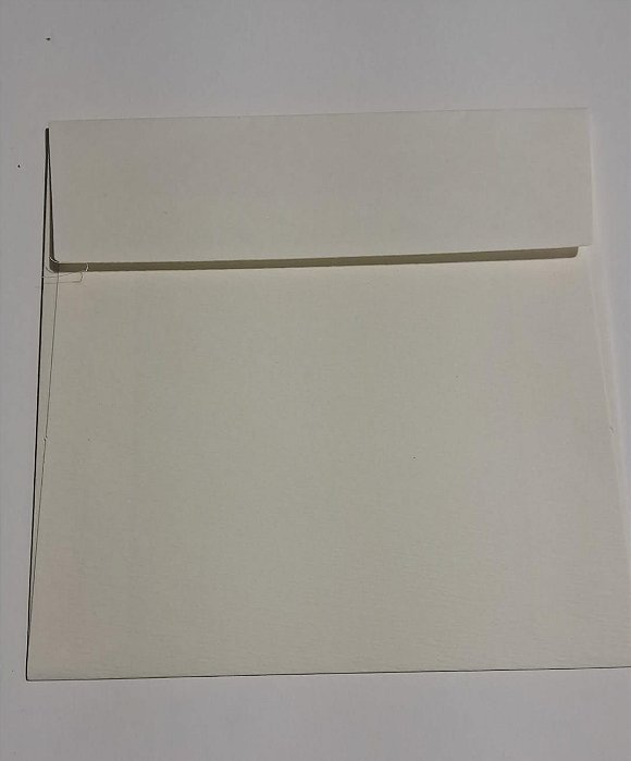 ENVELOPE  12X12 MARKATTO STILE AVORIO 120G C/ 10 UN