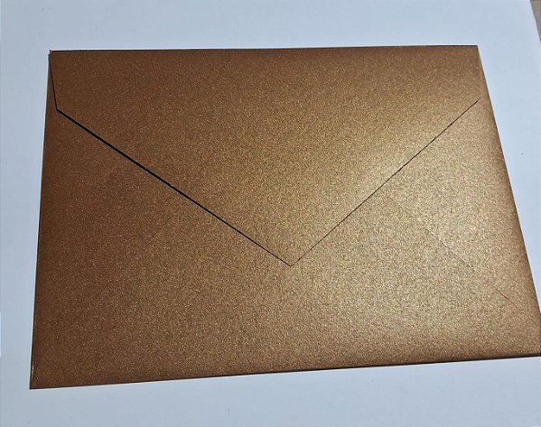 ENVELOPE CONVITE 16,5X22,5 RELUX CAPUCCINO 180G C/ 10 UN