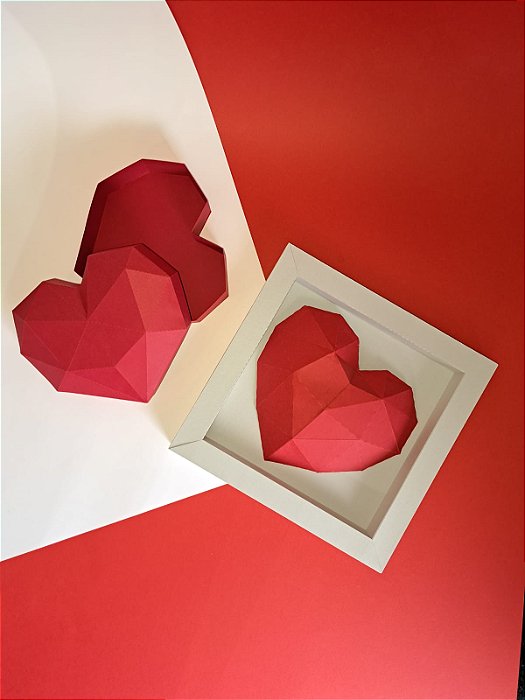 Coração em Lowpoly - 11/02