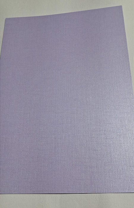 PAPEL A4 210X297 RELUX TELADO LILAC 180G C/ 10 FLS
