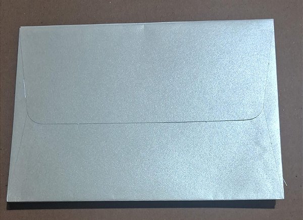 ENVELOPE CARTA 114X162 LAPELA RETA COLOR PLUS METAL ASPEN 120G C/10 UN