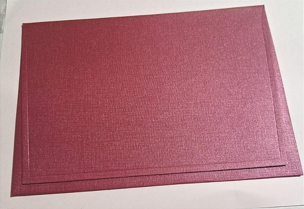 ENVELOPE VERNISSAGE 150X215 RELUX RUBI TELADO 180G C/ 10 UN