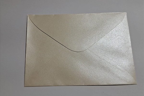 ENVELOPE CARTA 114X162 COLOR PLUS METAL MAJORCA 120G C/ 10 UN