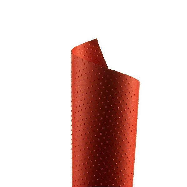 Papel Tx Realce Bolinhas Vermelho 30,5x30,5cm com 5 unidades
