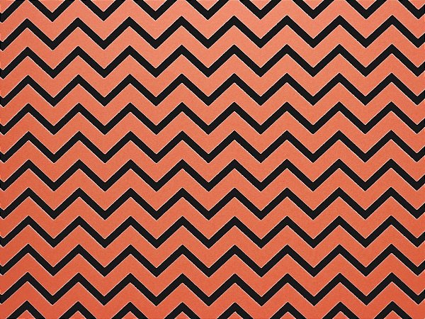 Papel Decor Chevron Costa Rica - Preto 30,5x30,5cm com 5 unidades