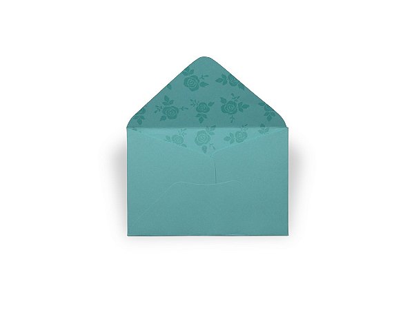 Envelopes visita Aruba Decor Rosas Incolor - Lado Interno com 10 unidades