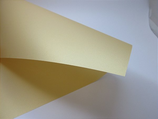 Papel Vegetal Color Gold 30,5x30,5cm com 2 unidades