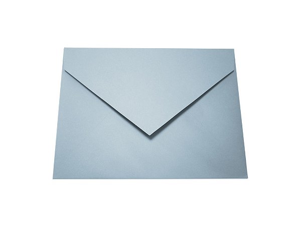 Envelopes convite Color Plus Azul Santorini com 10 unidades