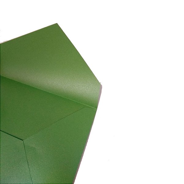 Envelopes convite Metal America Green com  10 unidades