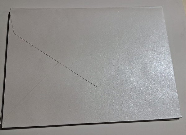 Envelope Convite 16,5x22,5 com brilho Sirio Pearl Polar Dawn com 10 unidades