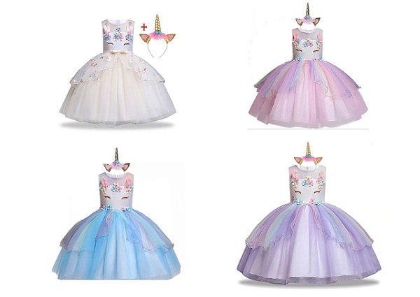 vestido de aniversário de 10 anos