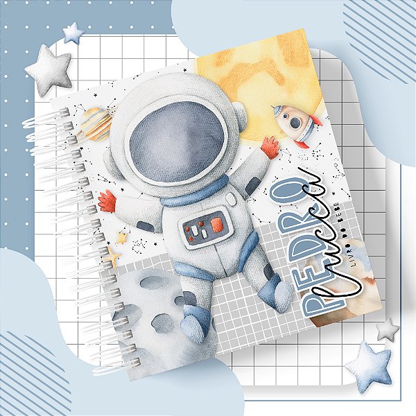 Caderneta de Vacinação Personalizada Astronauta