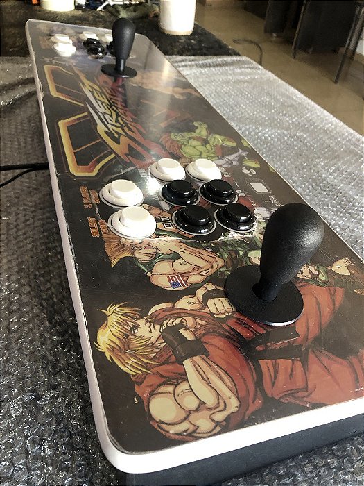 Arcade Fliperama Portátil 2 Jogadores - Street Fighter