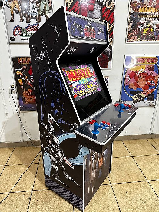 Fliperama Multijogos 22'' Controle Externo - Tema Star Wars