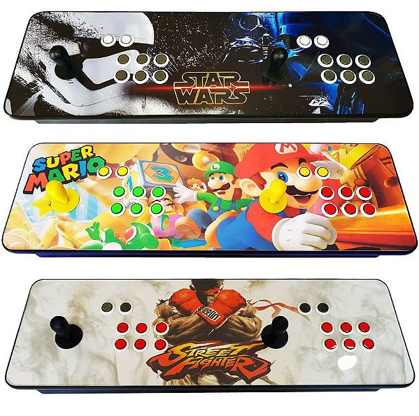 Fliperama Portátil Personalizado, Milhares de Jogos. - Arcade Play Games