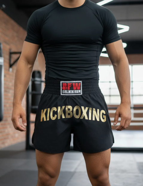 Short Kickboxing Básico Unissex