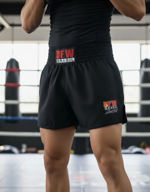 Short Muay Thai Tailandês Básico Unissex - BFW
