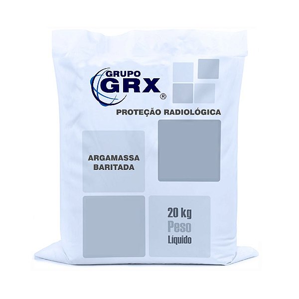 Rendimento por m² da argamassa baritada GRX Premium