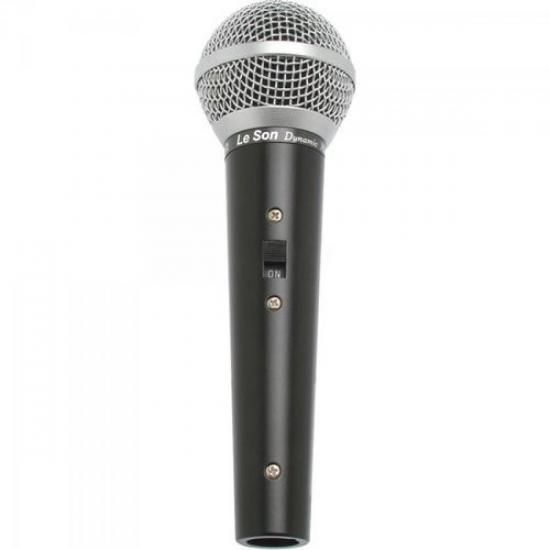 Microfone Profissional Cardióide Leson SM50 VK Com Fio
