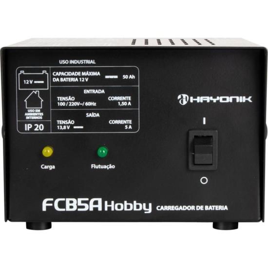 Carregador Inteligente de Baterias FCB5A Hobby HAYONIK