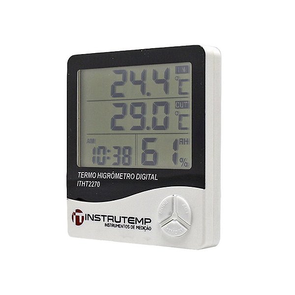 Termohigrômetro Digital c/ Sensor Externo | ITHT2270
