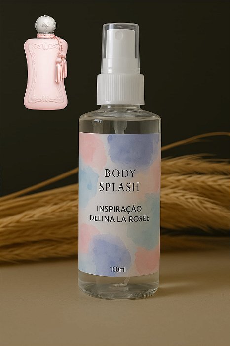 Body Splash de Longa Duração – Delina La Rosée