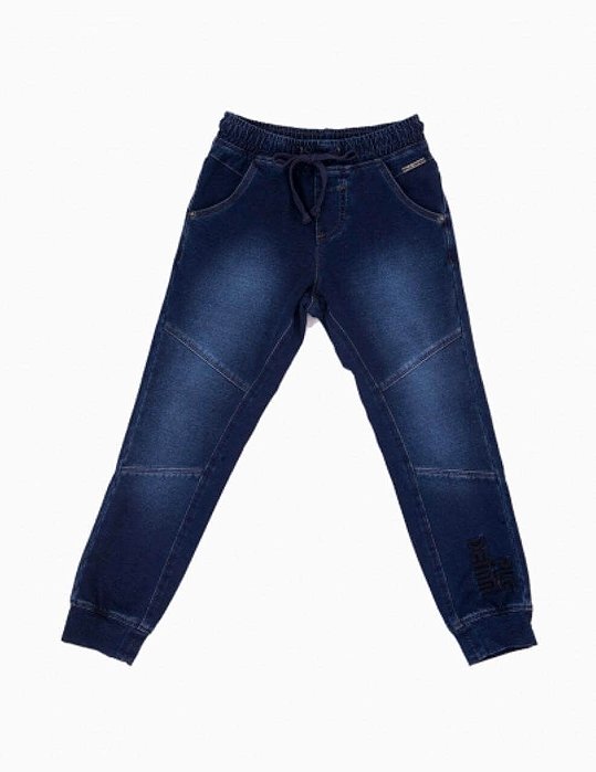 calça jeans infantil masculina com elastico