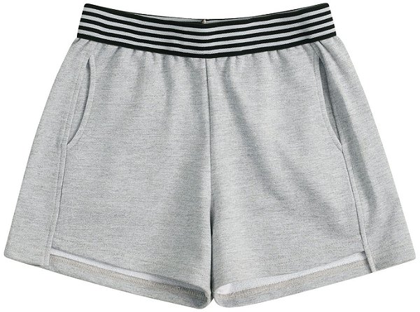 Shorts Infantil Feminino de Moletom da Dila - Tipinhos Moda Infantil e Juvenil