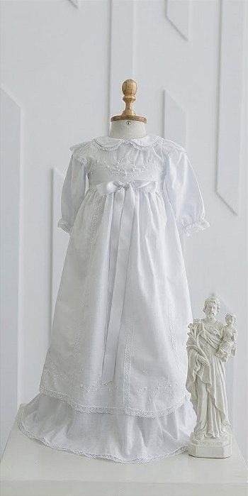 Mandrião bordado com pérolas