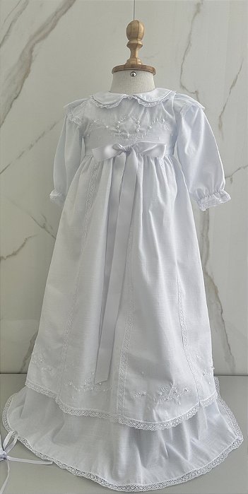 Mandrião bordado com pérolas