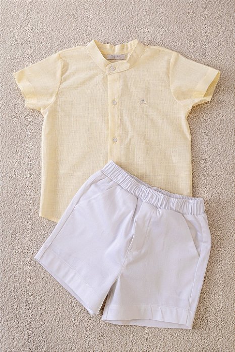 Conjunto William Bebê Amarelo