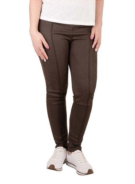 calça legging camurça