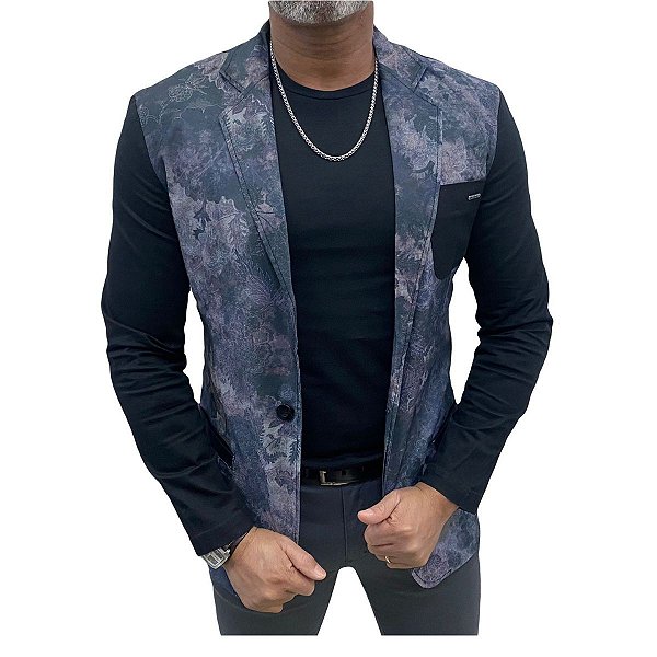 Blazer Slim Fit Sarja Zip Off