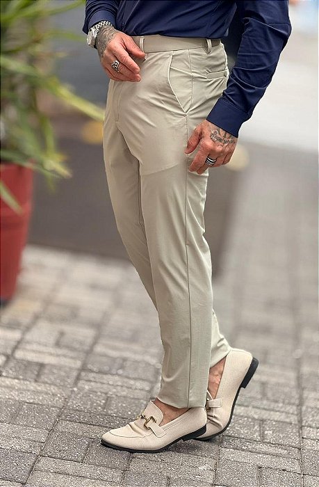 Calca Tecnológica Poliamida Perpochi Extreme Power Areia