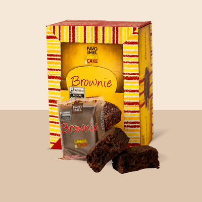 Brownie de Chocolate 35 g - Display com 12 unidades