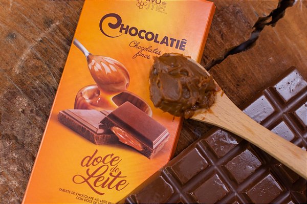 Tablete de Chocolate ao Leite com Doce de Leite 100 g