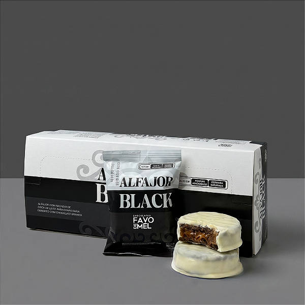 Alfajor Black 50 g - Display com 6 unidades