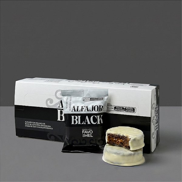 Alfajor Black 50 g - Display com 6 unidades