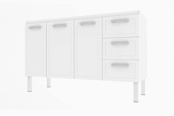 Gabinete de Aço Cozimax 1,50 MT